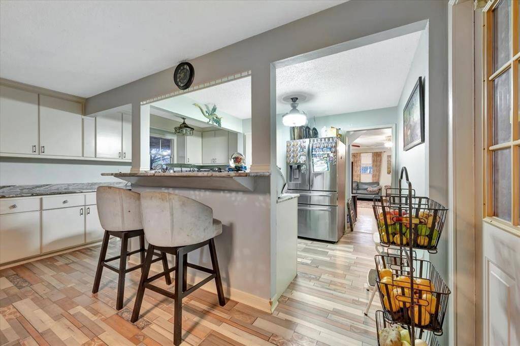 Beautiful granite countertops to prepare your fresh from the farm meals.