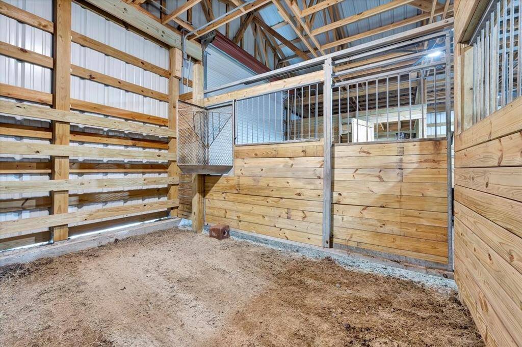 Inside view of the stall.