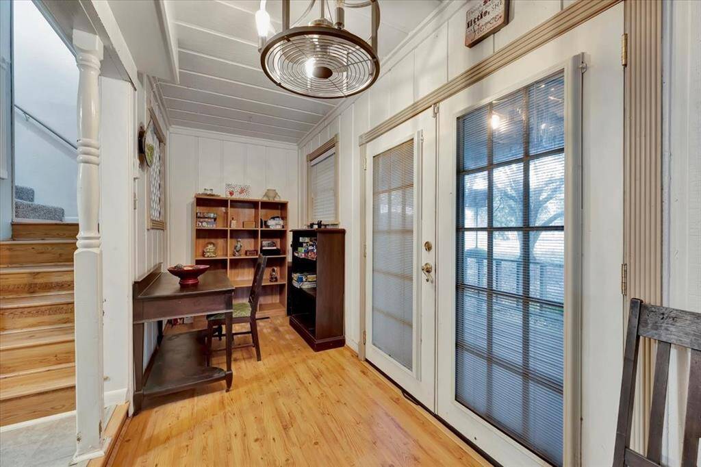 Plenty of ways to enjoy outdoors under your wraparound covered porch.