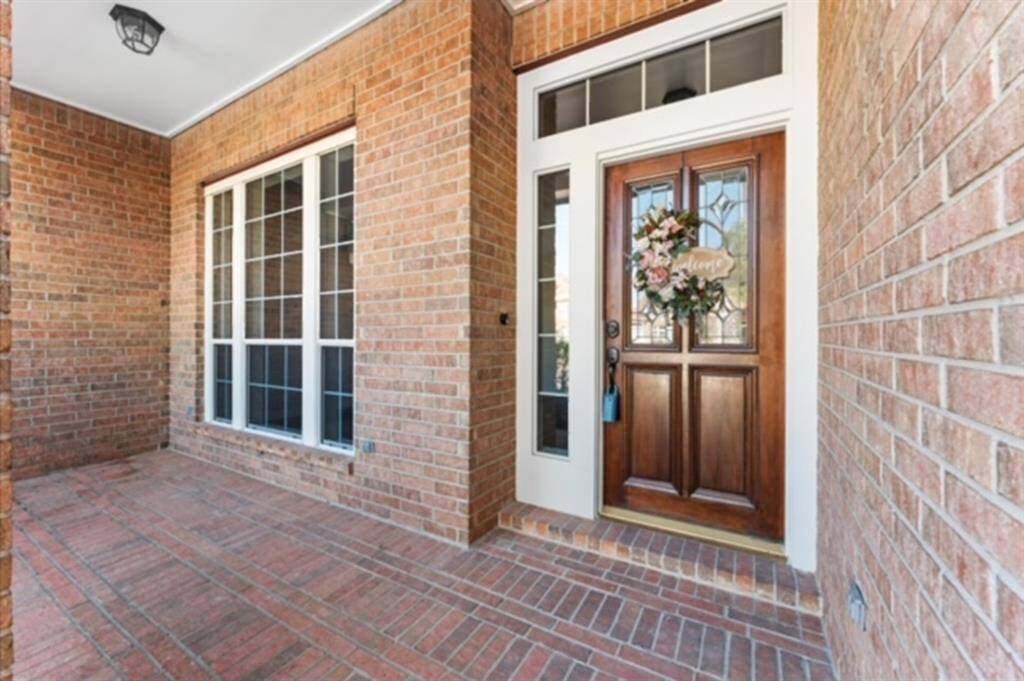 Front porch entry