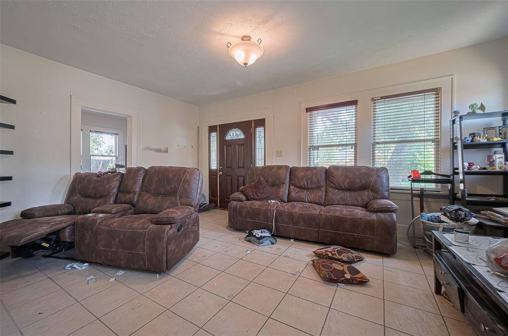 Tile floors throughout the entire home