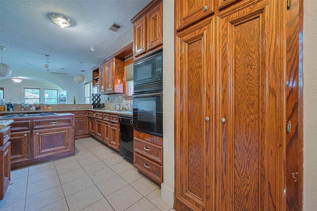 Large double door pantry