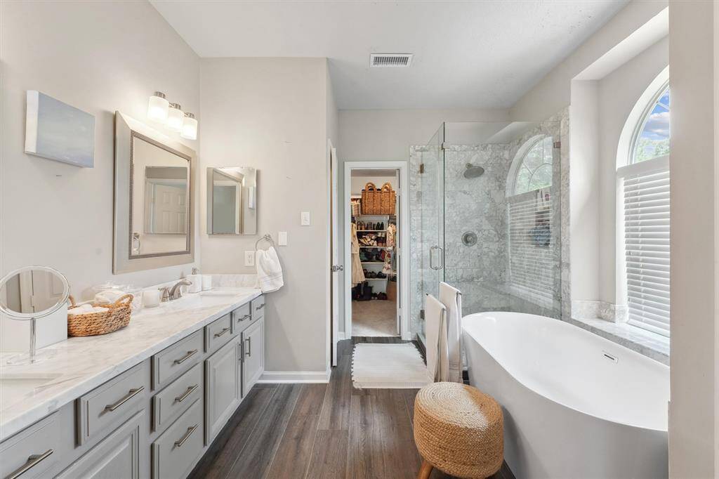 Primary bathroom recently updated.