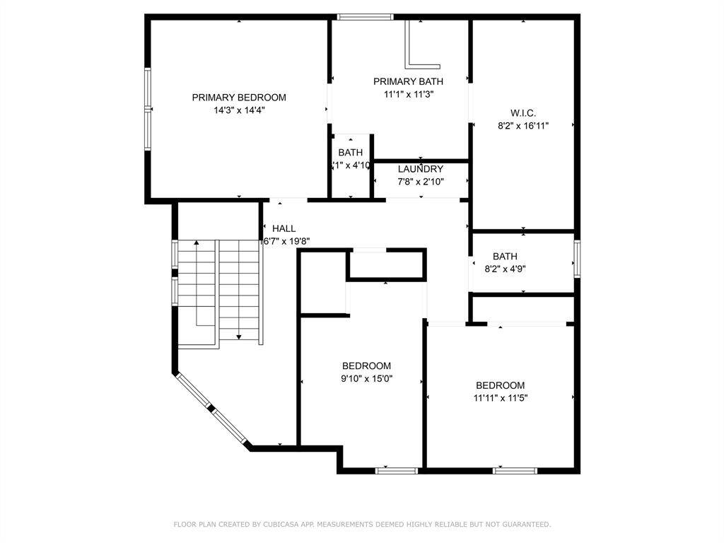 Second floor - floor plan