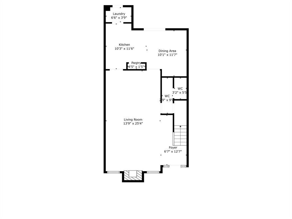The first floor.