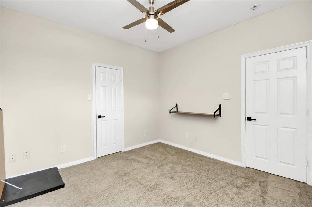 Third bedroom, office or children's playroom is located on the second level.