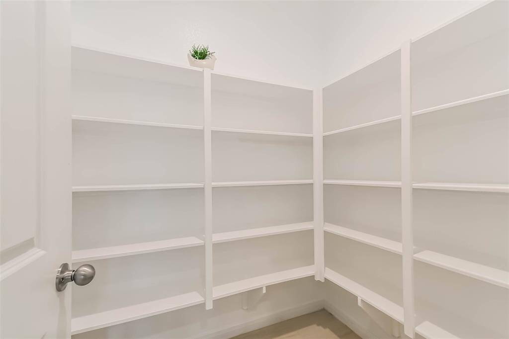Large walk-in pantry