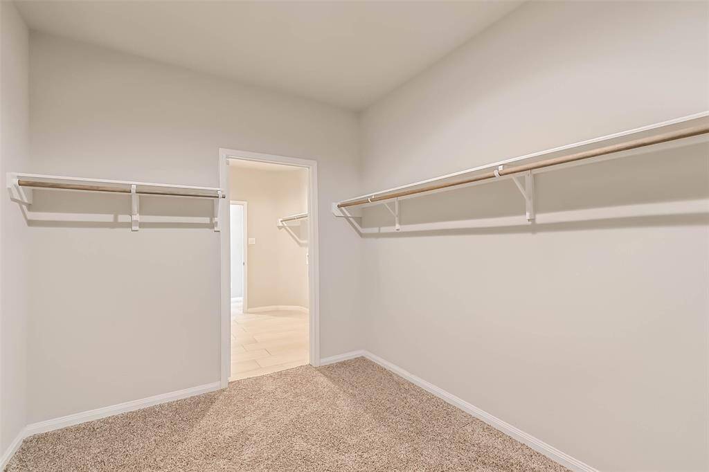 Master closet.
