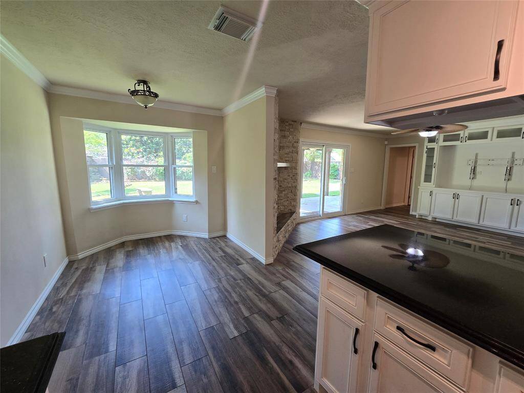 View of the Breakfast room with lots of window