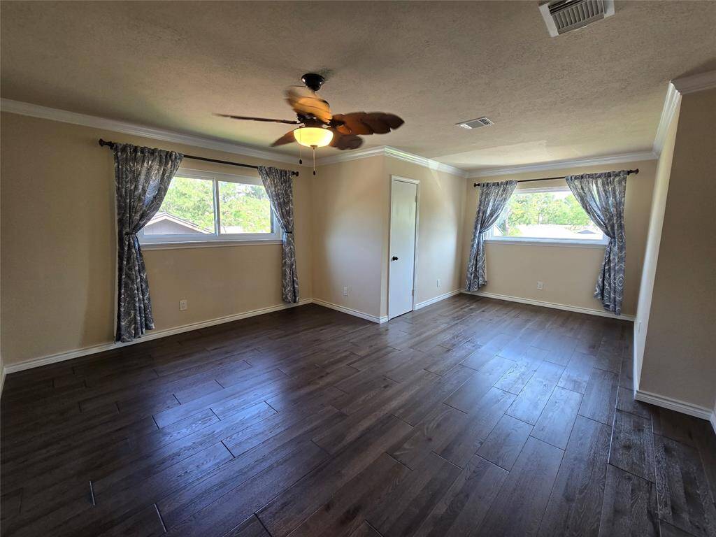 Bedroom # 3 with 3  walk in closet