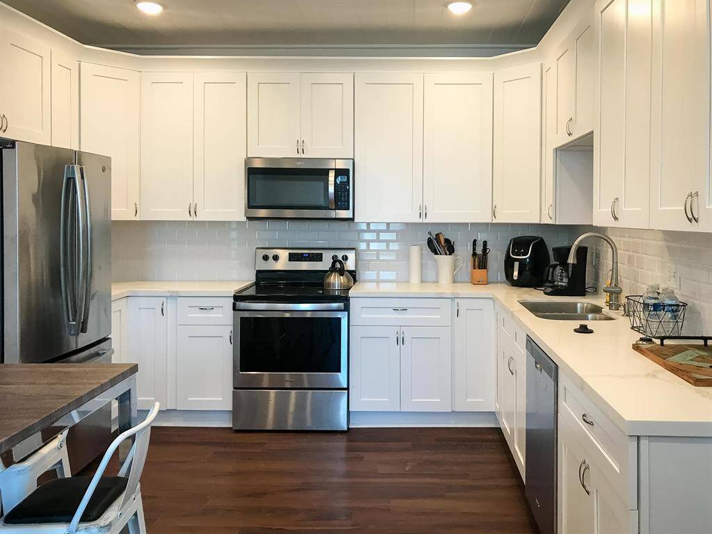 Newly remodeled kitchen