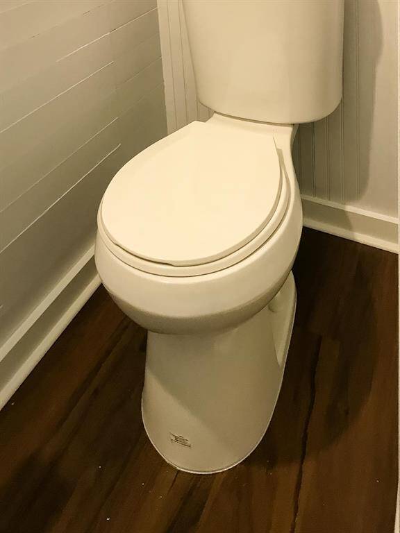 Half bath on ground floor
