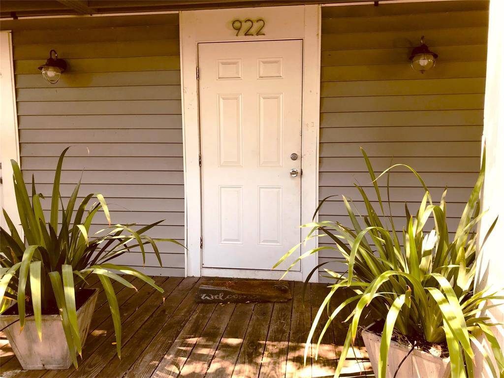 Front door to the home