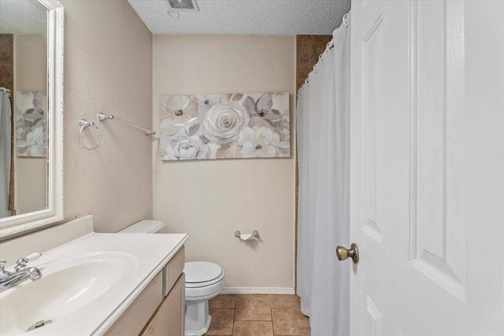 "The secondary full bath features a convenient tub-shower combo and is ideally located near the secondary bedrooms for easy access."