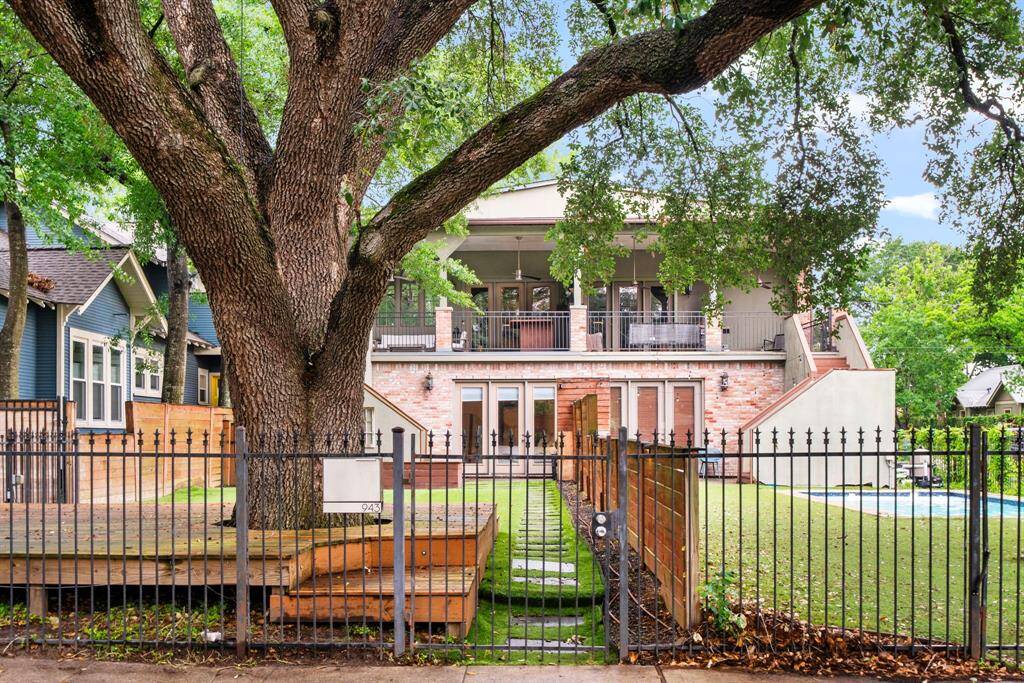 A true Heights icon — this stunning home is a converted church and a cornerstone of the Historic Houston Heights community.