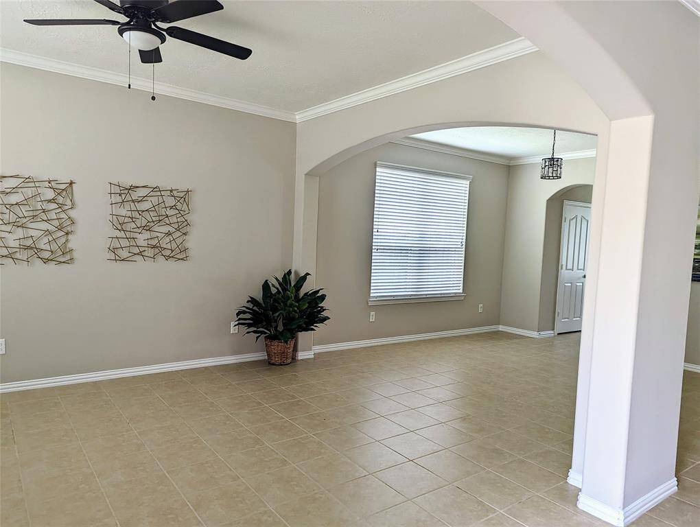 Formal living and dining room