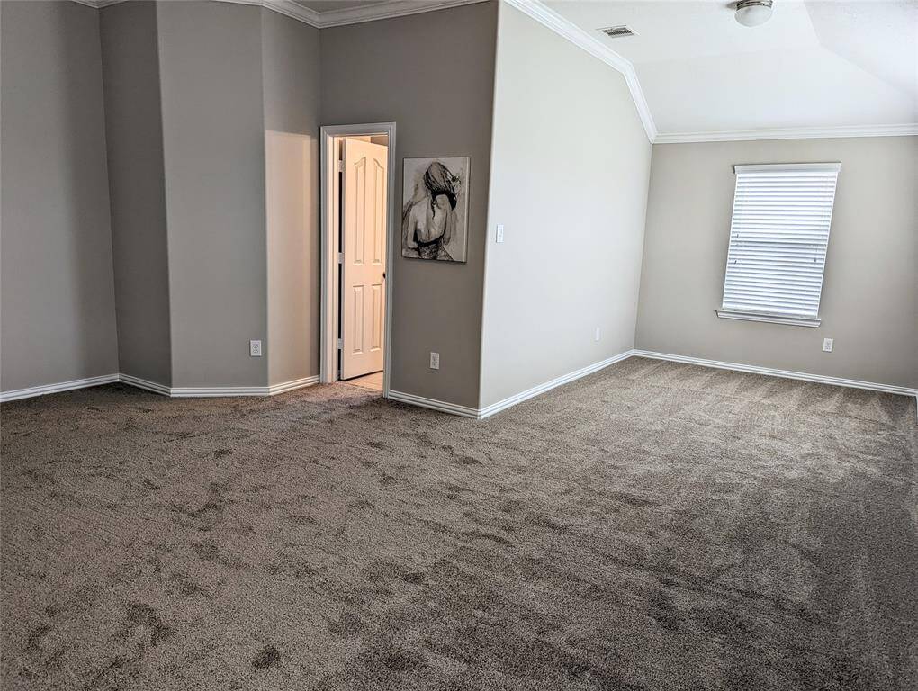 View of sitting alcove in Owner's suite.