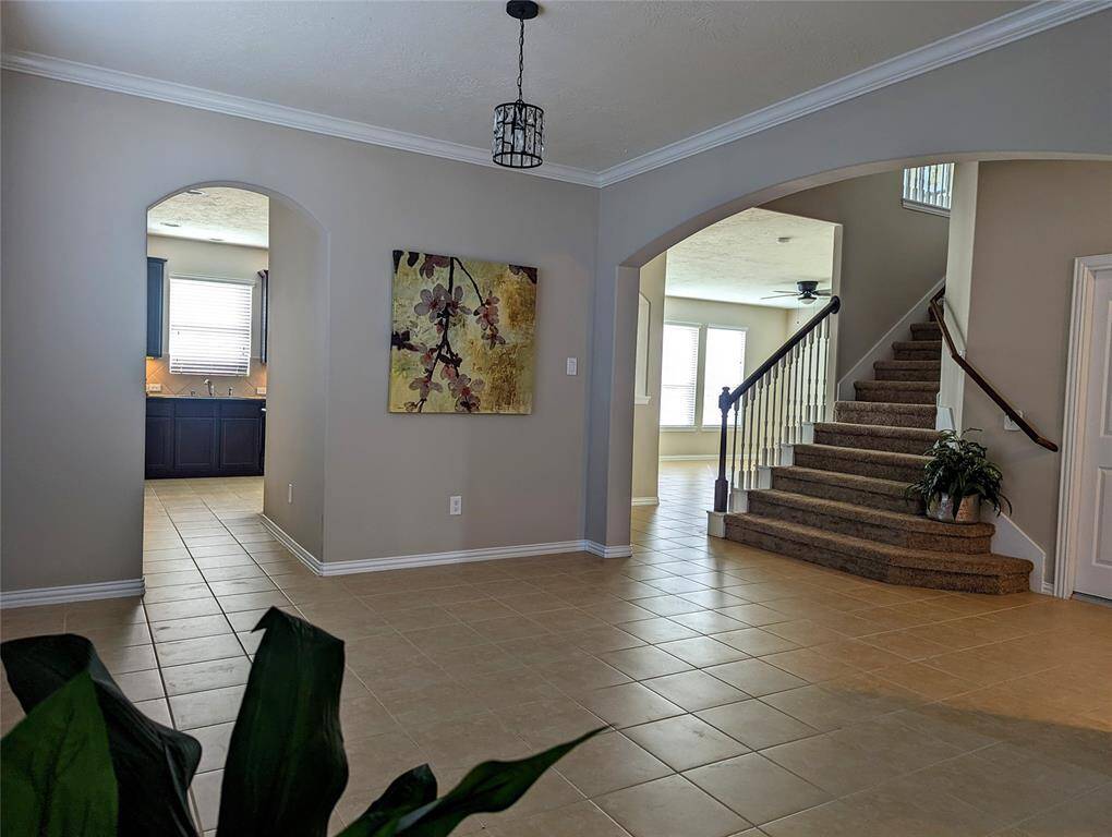 View of stairway.