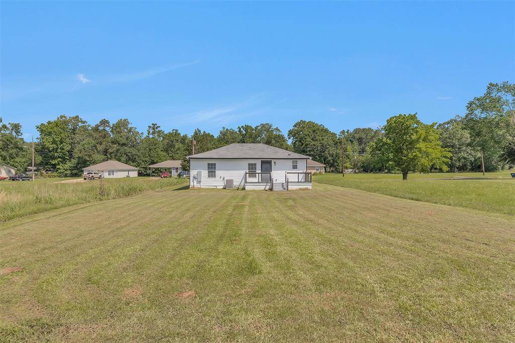 Expansive backyard full of possibilities