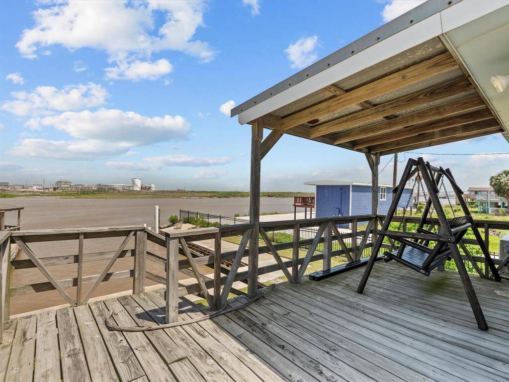 Enjoy the days off the back deck