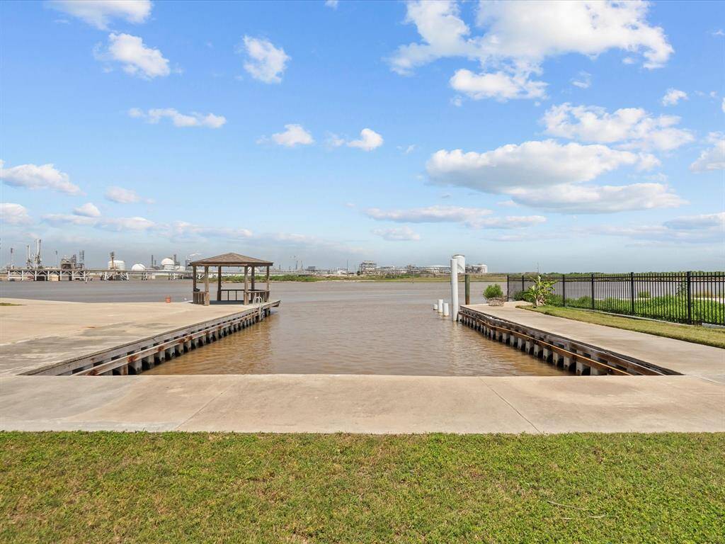 This is the boat slip off the ICW