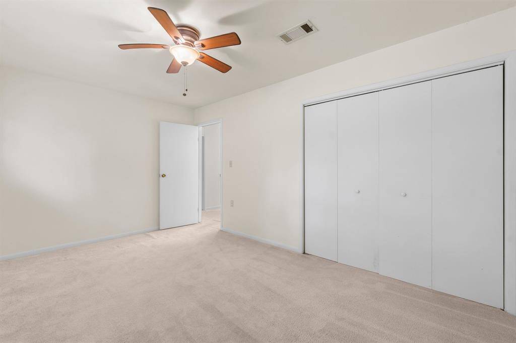 Bedroom #2 with closet.