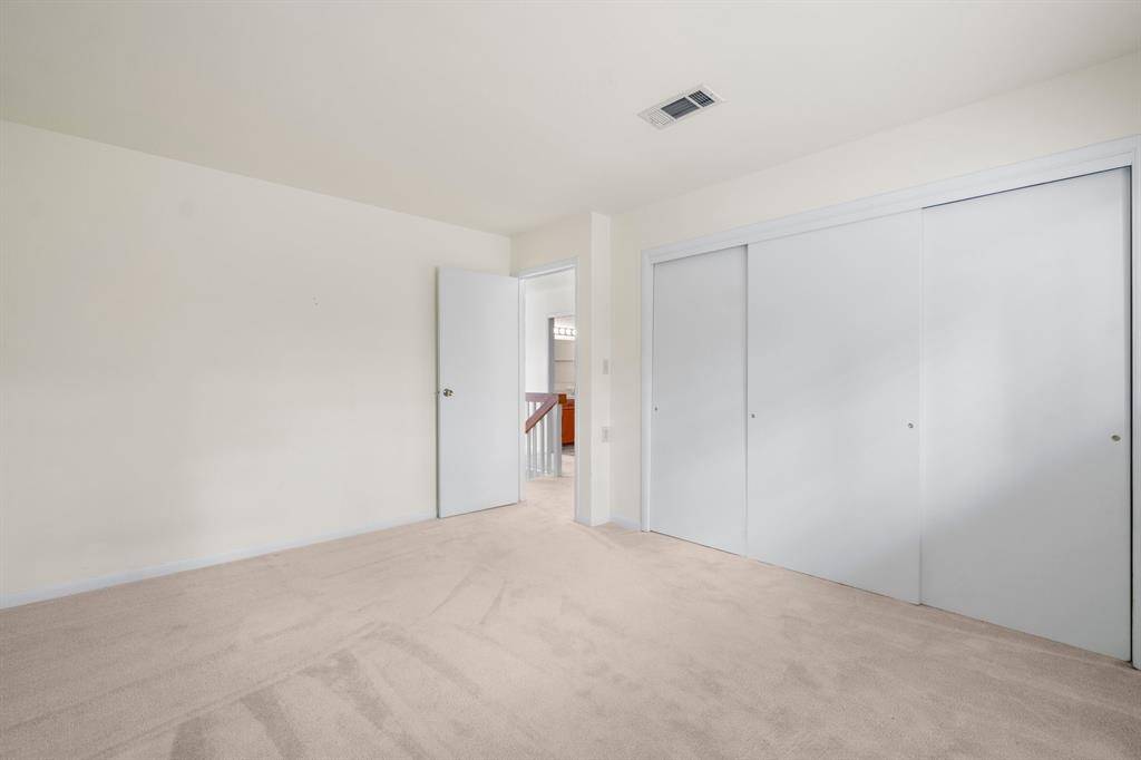 Bedroom #3 with closet.