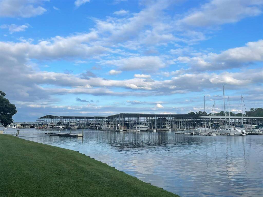 Store your boat at the neighborhood marina.  Spend the afternoon fishing and relaxing by the water.