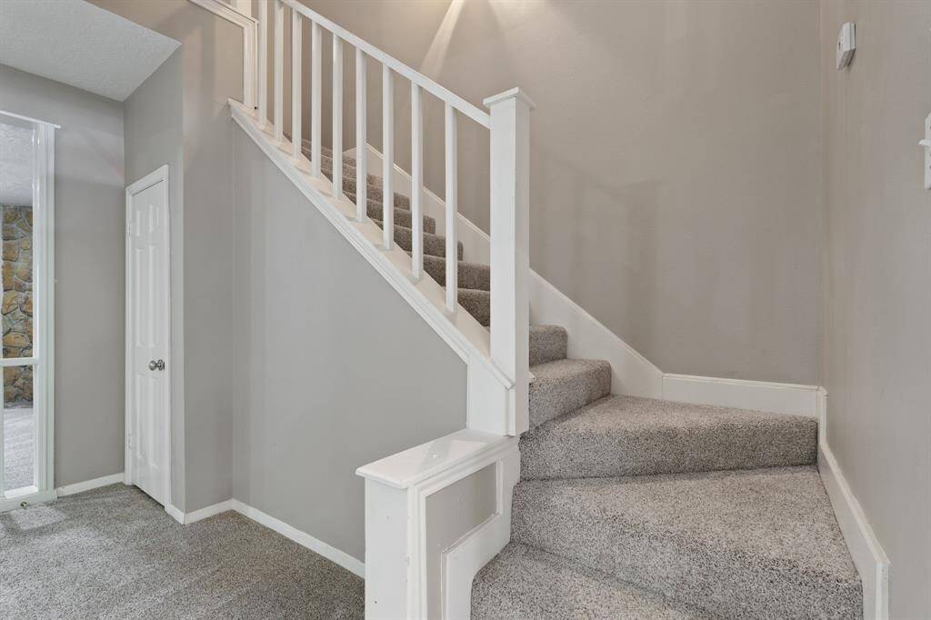LOTS OF STORAGE underneath the STAIRS!