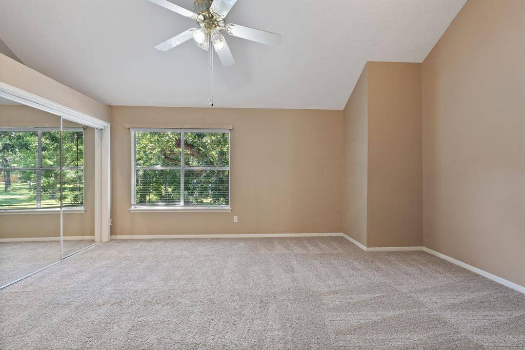 GENEROUSLY sized PRIMARY BEDROOM on second floor.