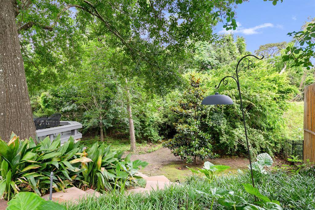 Lower level of the lot is surrounded with trees and natural beauty!