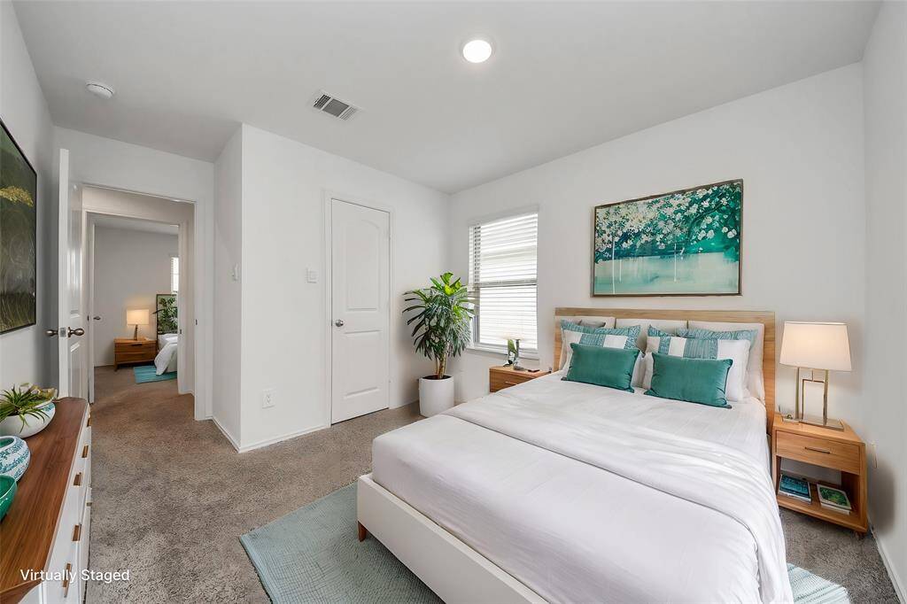 secondary bedrooms on second floor**virtually staged**