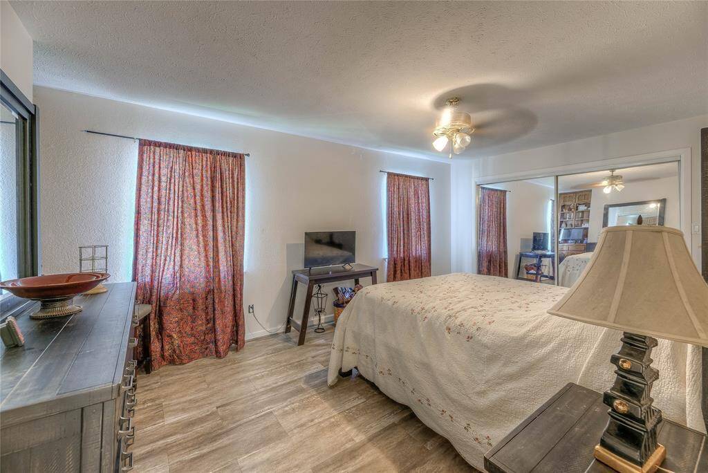 Master bed in main home