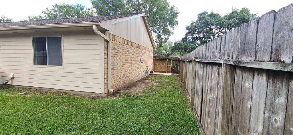 Even the other side has more room than most other homes in the area.