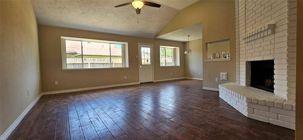 Den to Dining area.