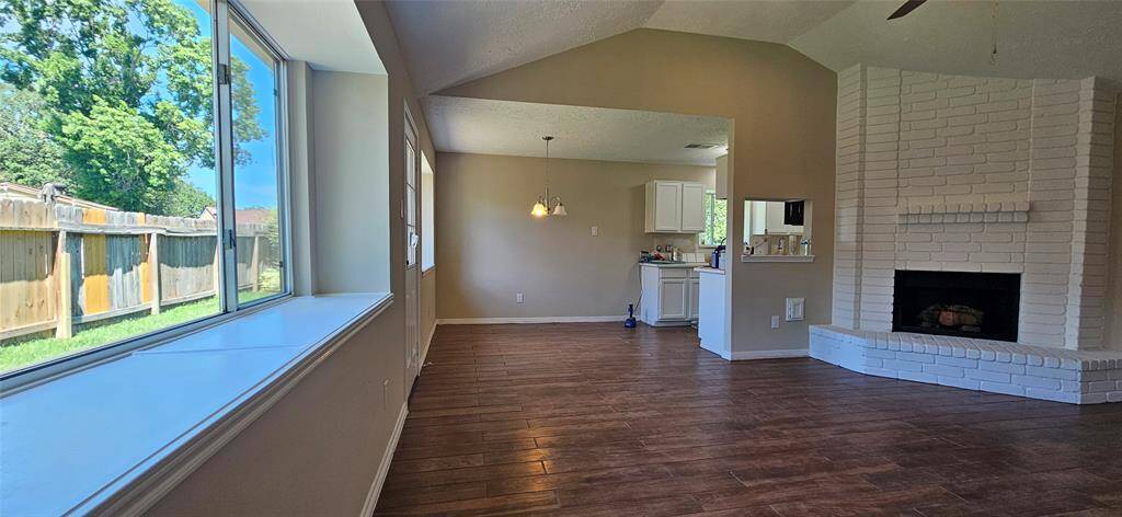 Den to Dining area.