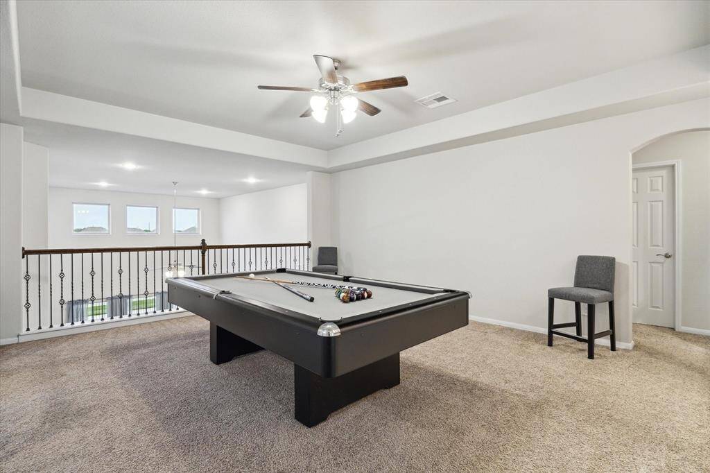 Bedroom 3, currently used for hobbies, great view and closet.
