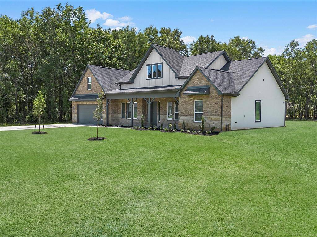 Ample front yard space to complement the expansive backyard