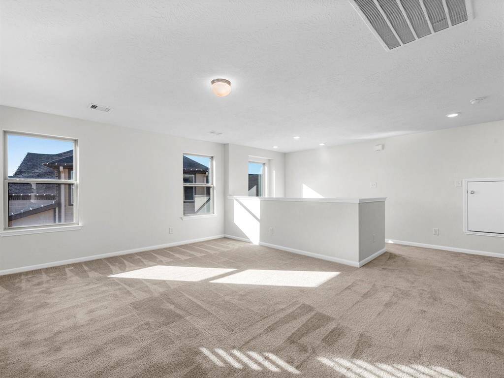 Flex space #2 is upstairs.