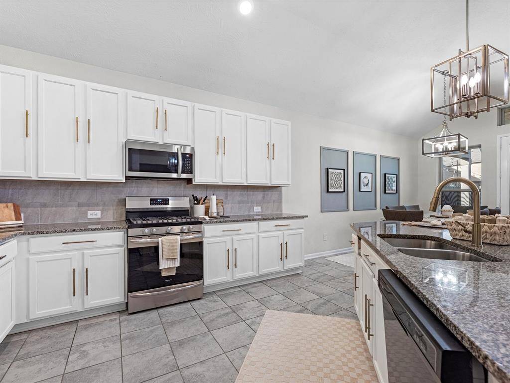 Large kitchen.