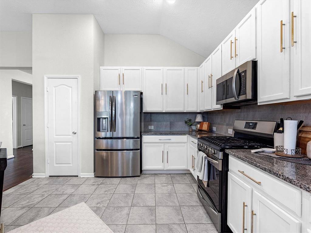 The fridge is included.