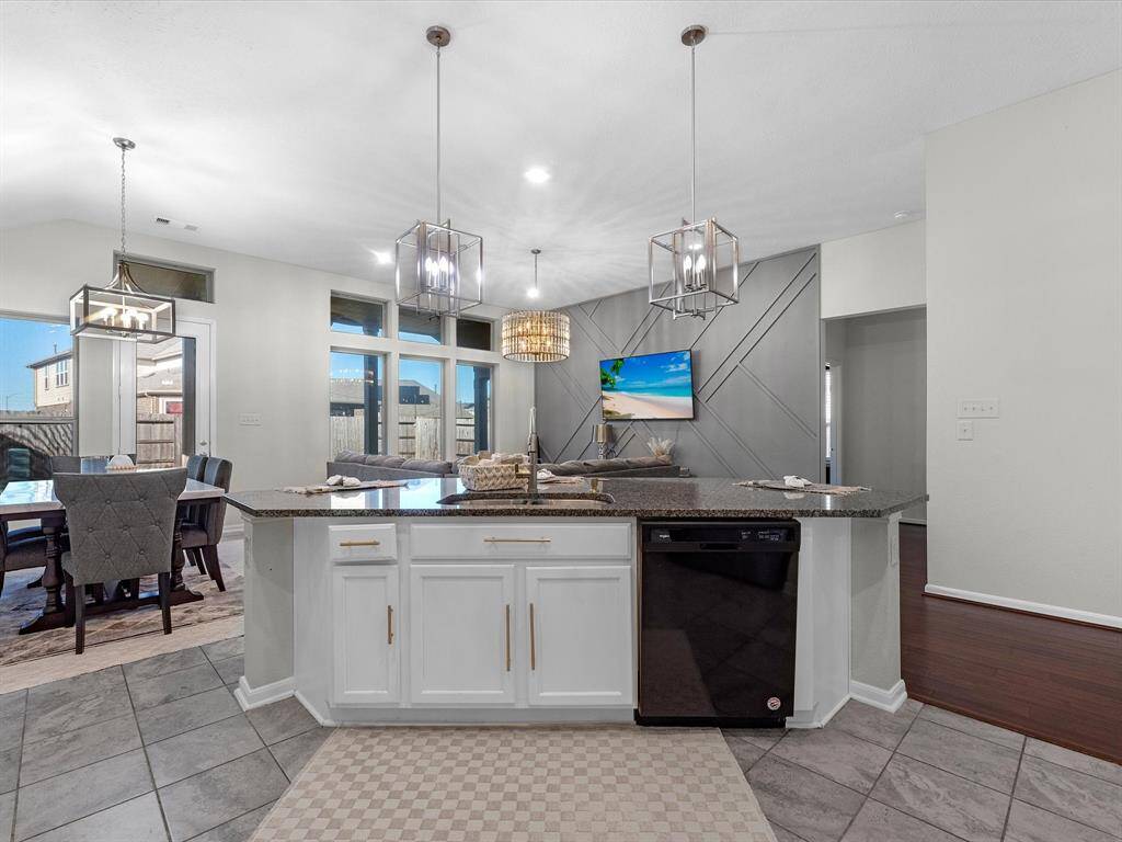 The kitchen island is the hub of the home.