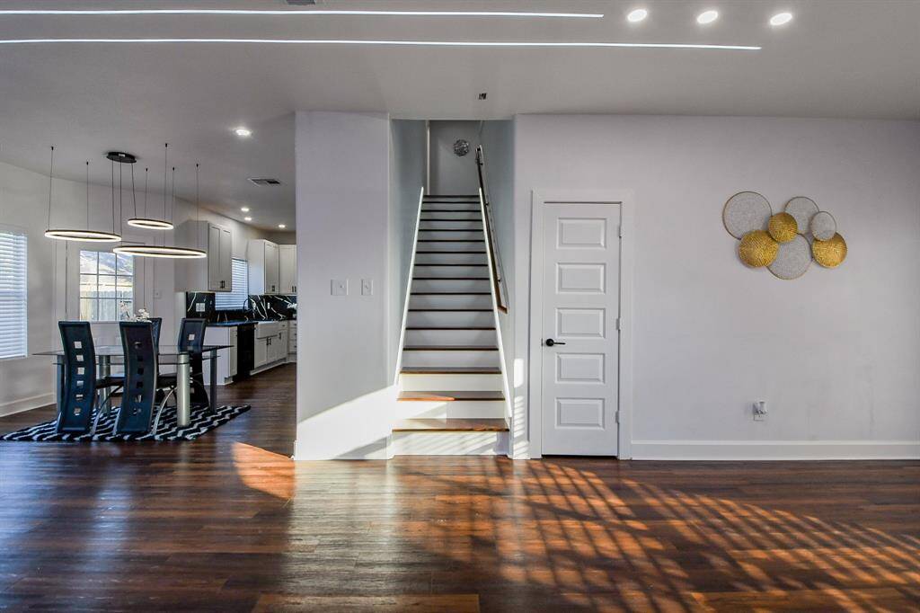 View displaying the layout of the first floor!