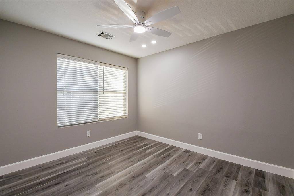 View of the third bedroom down the hall from the primary bedroom!