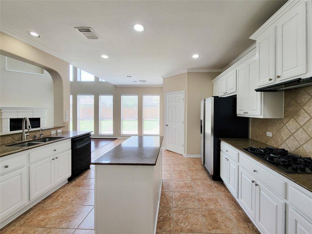 Gas appliances. Also, refrigerator is included (as-is).