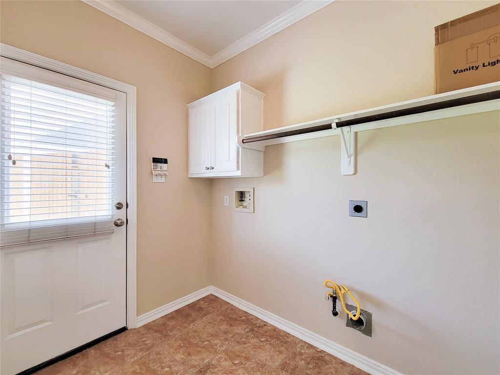 Laundry room.