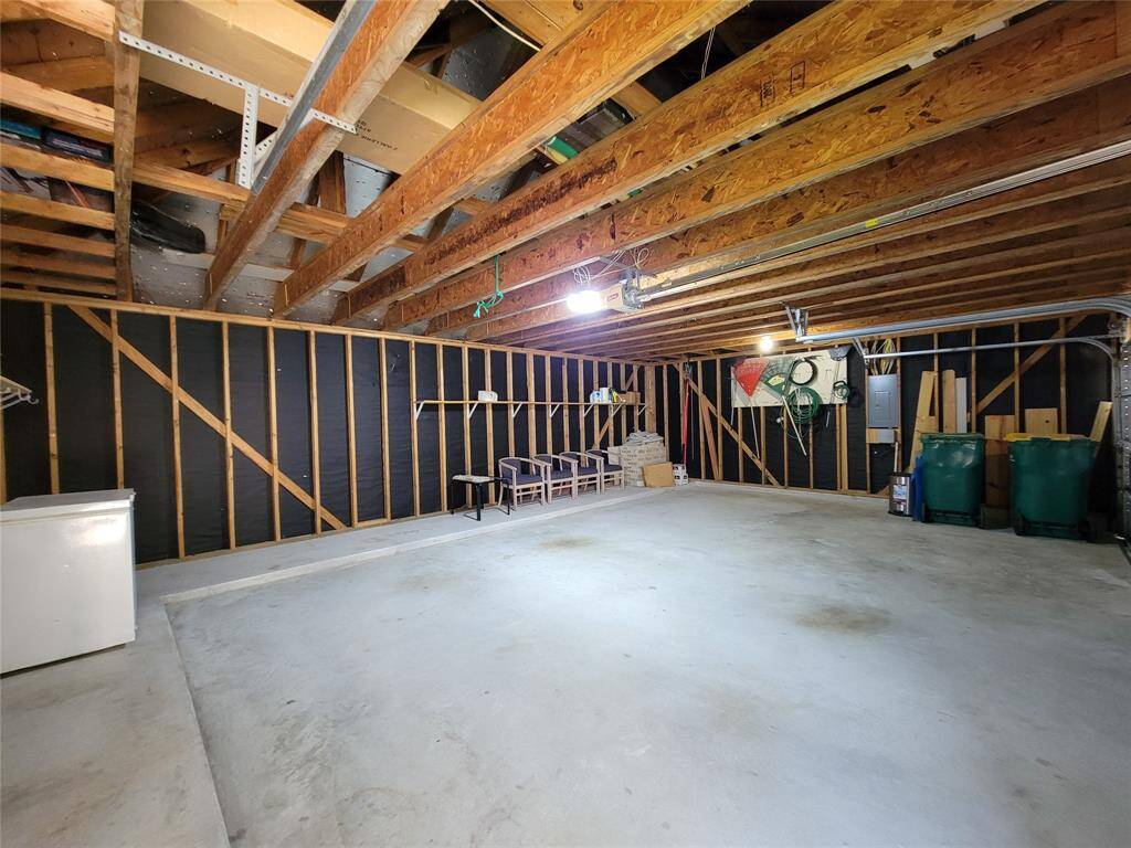 3 Car Garage with additional storage space!
