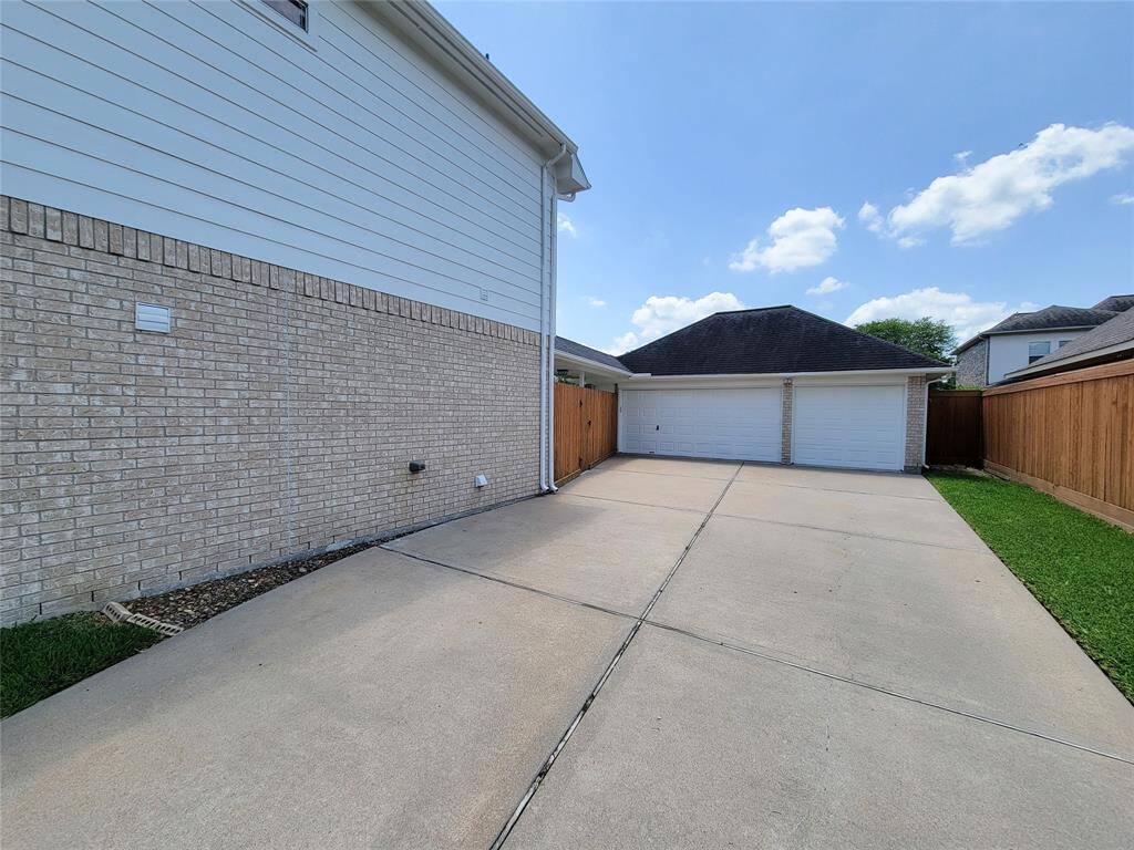 Extended Driveway.