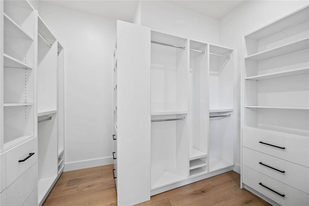 Owner's Custom Walk-in Closet