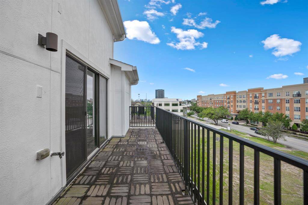 Enjoy views of Montrose on your private balcony.